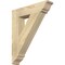 Ekena Millwork Traditional Traditional Rough Sawn Bracket, Douglas Fir, 4"W x 20"D x 24"H BKT04X20X24TRA01RDF - alternate 1